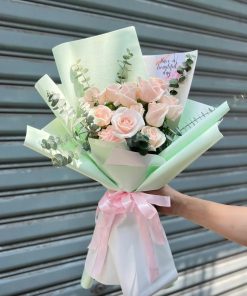 Bó Hoa Hồng kem – Ngọt Ngào - SSBHSN2