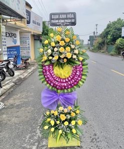 Vòng Hoa Viếng Người Cao Tuổi | Hoa Đám Tang Đẹp