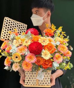 Hoa Đồng Tiền Mừng Khai Trương – Hoa Của Sự Khởi Đầu Thuận Lợi - SSGHKT18