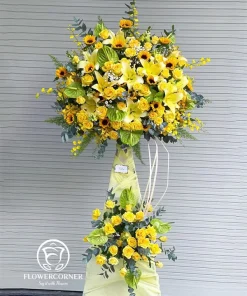 Kệ Hoa Khai Trương Rạng Danh - SSKHKT14
