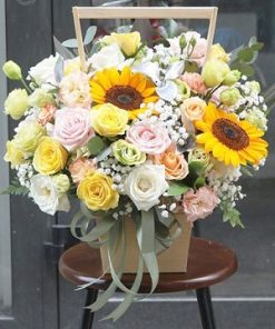 Lẵng Hoa Đẹp SSLHKT23