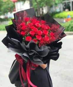 Bó Hoa Hồng Đỏ – Đắm Say - SSBHSN46