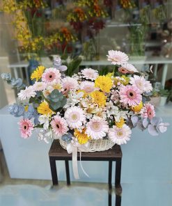Giỏ Hoa Đồng Tiền - SSGHSN11