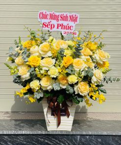 Giỏ hoa chúc mừng  - SSGHSN41