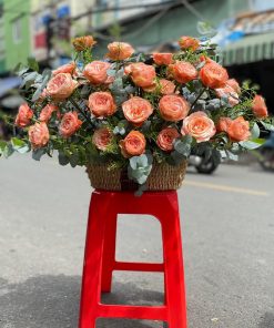 Giỏ hoa chúc mừng  - SSGHSN48