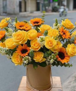 Giỏ hoa chúc mừng  - SSGHSN50