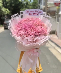 Bó hoa baby hồng - SSBHSN49